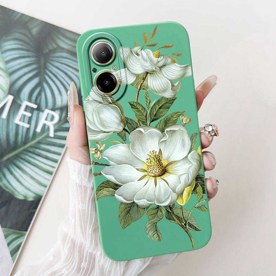 For Realme C67 4G Case RMX3890 Cute Panda Cartoon Cover Anti-Drop Phone Case For Realme C67 RealmeC67 4G Back Covers Soft Fundas