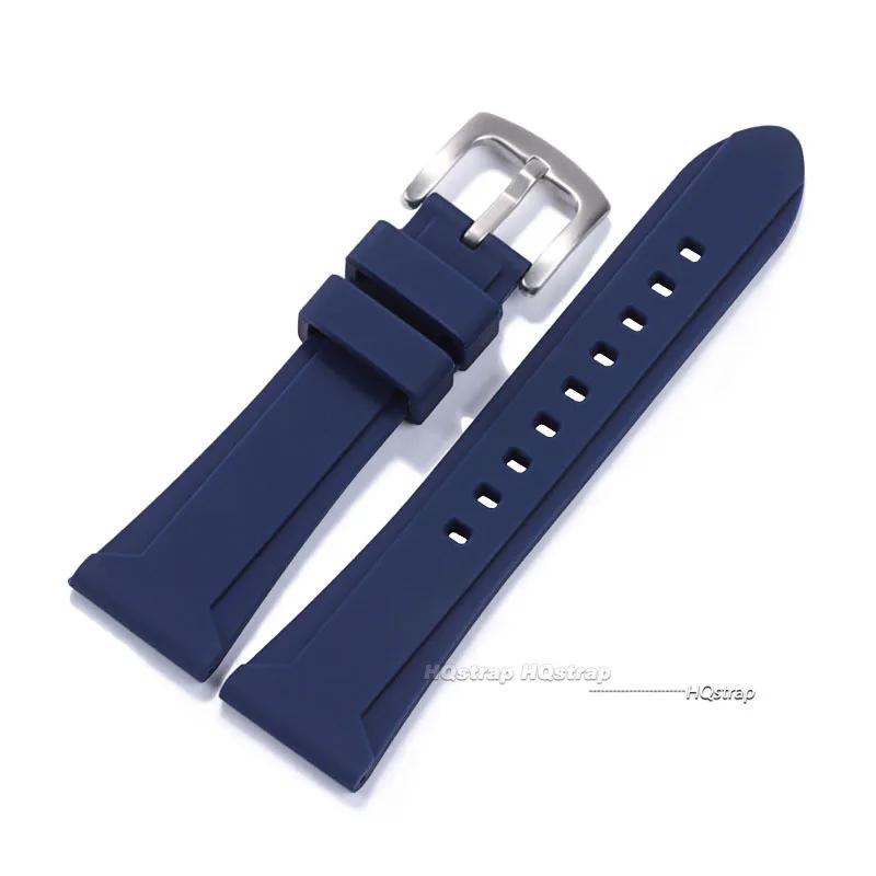 Soft Silicone Watchband for Panerai Strap 22mm 24mm 26mm Rubber Watch Band for Seiko Men Women Sport Replacement Bracelet