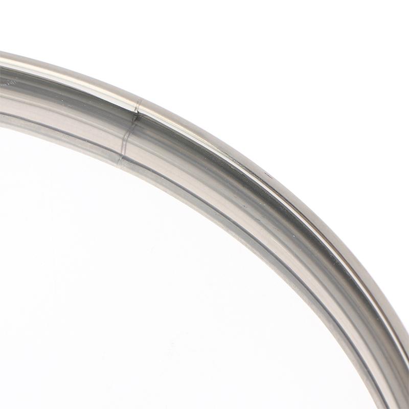 Visible Pot Cover Tempered Glass Pot Lid Stainless Steel Rimmed Pan Lid Spill Shatter-Proof Round Chef Glass Cover