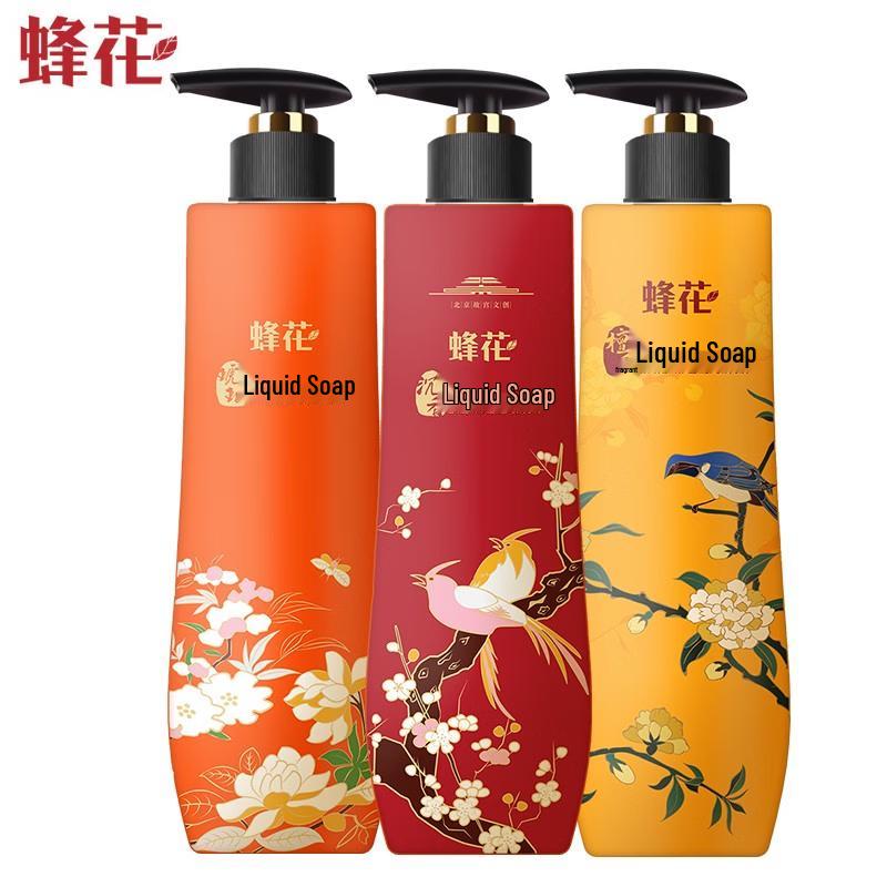 Bee&Flower Agarwood, Amber & Sandalwood Liquid Soap