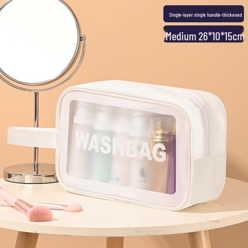 Large Capacity Waterproof Cosmetic & Travel Bag with Wet/Dry Separation