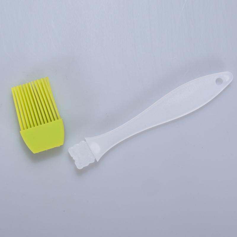 Food Grade Silicone Brush with Sturdy PP Handle Dessert Mousse Chocolate Ice Cream Pastry Baking