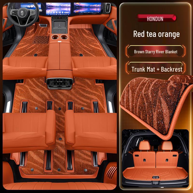 AITO M8 TPE Floor Mats Set for 2025 Huawei Model - Fits 5/6-Seater