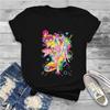 Maglietta da Donna Banda Musicale Jem And The Holograms Alternativa Unisex Poliestere Girocollo T-Shirt Harajuku