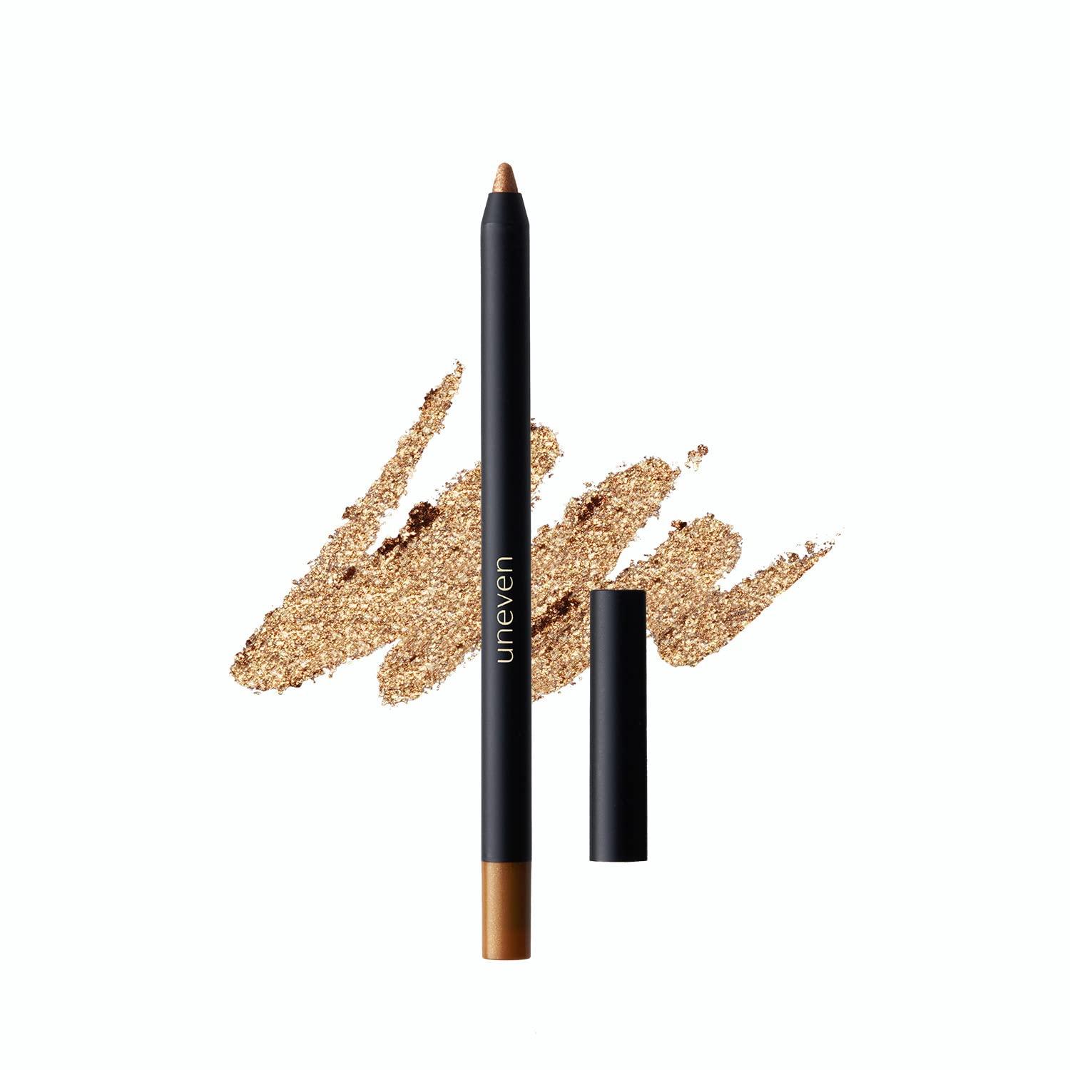 

неравномерное окрашивание мягкая подводка для глаз рассвет золотой