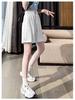 Women's Pink Wide-Leg Summer Sport Shorts, Loose Fit, Mid-Length, Casual Five-Point Pants, 2025 Hot Style