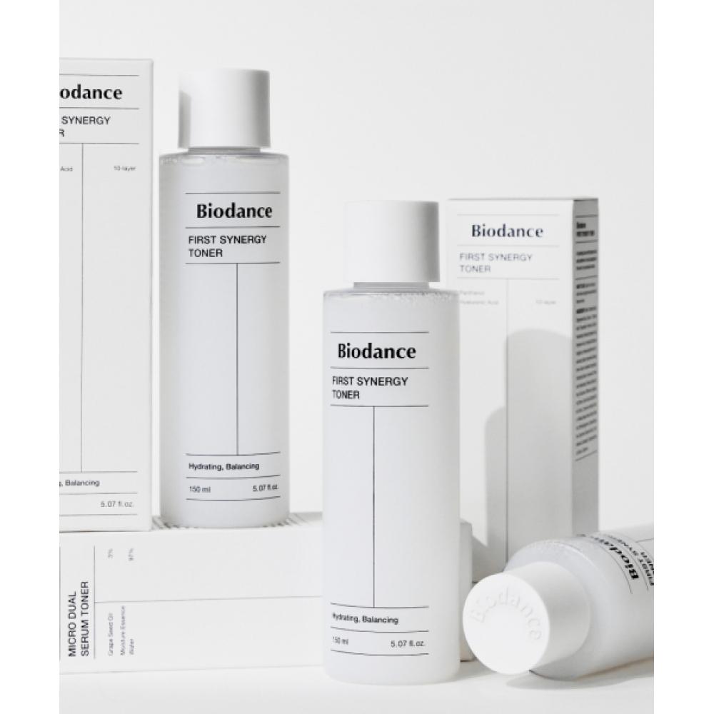 Biodance First Synergy Toner 150ml 2 Pcs  + 2 Sea Kelp Pads 