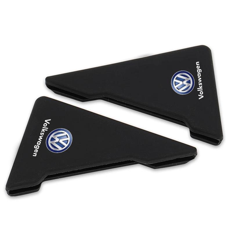 

2026 Hot For Volkswagen VW Car Door Guard Edge Corner Protector Sticker Emblem Car Accessories For Volkswagen Golf-5 6 MK6 Jetta чёрный