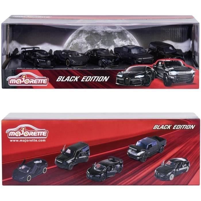 MAJORETTE - Dárkové balení - Black Edition 5ks Dárkové balení - Sběratelská vozidla