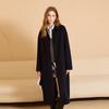 San Cai 2025 Winter Lamb Wool Double-faced Long Coat
