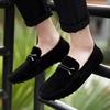 Loafers for menn Mokkasiner Uformelle skinnsko Lette slip-on-sko Klassisk menn komfortabel kjøresko