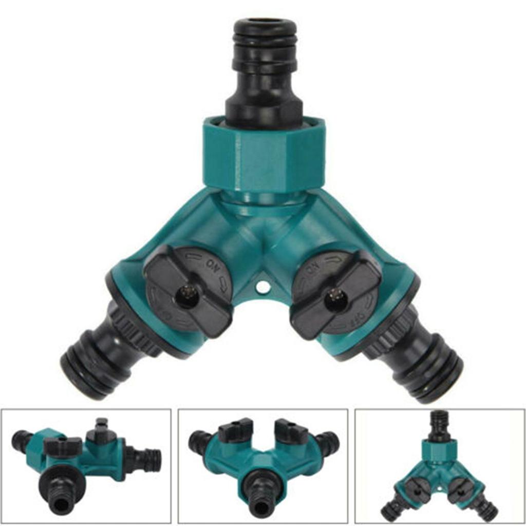 2 Way Water Quick Connector Adaptor Connector Diverter