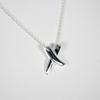 [Used] TIFFANY/Tiffany 925 Kiss Pendant/Necklace/j5-5