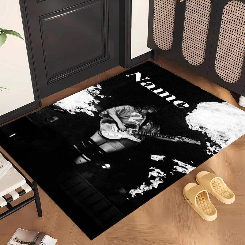 Billie Eilish (19) Personalized Name Office Carpet Stylish Decor for Living Room Bedroom Kitchen