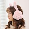 Thickened Plush Plush Ear Cover Cute Cat Claw Design Cat Claw Earmuffs  Student