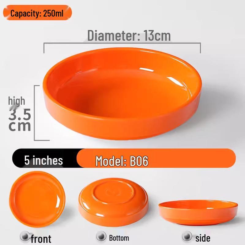 Commercial Melamine Small Steamed Dish Bowl