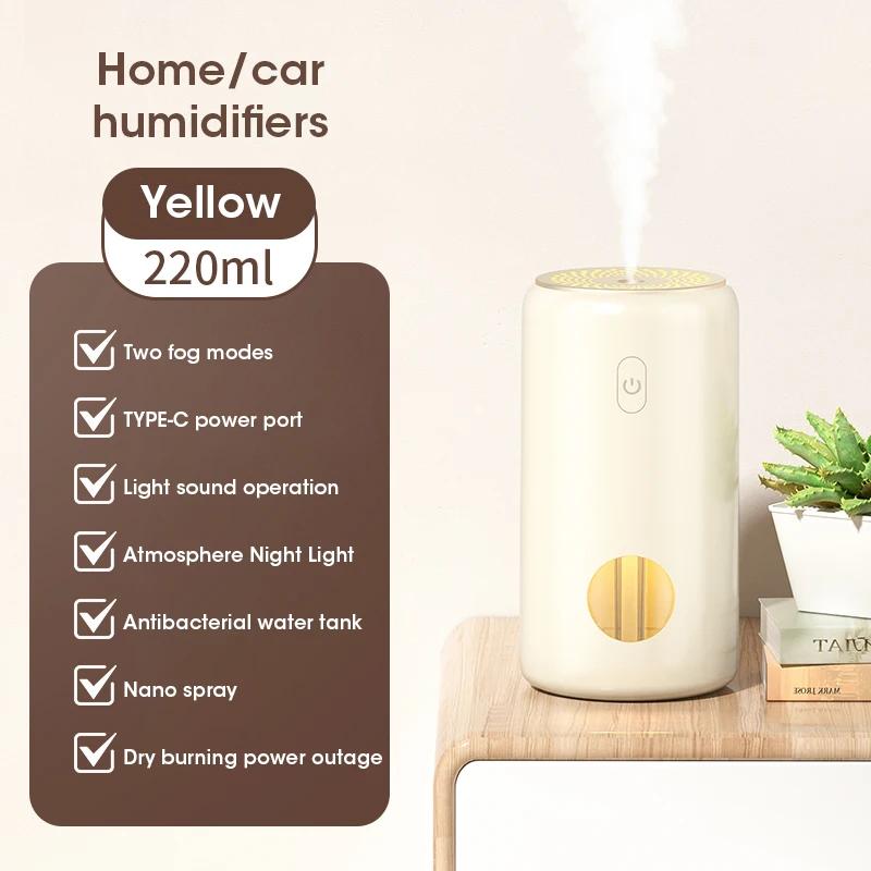 

250 мл увлажнитель воздуха мини ароматерапия увлажнители диффузоры для дома романтический свет USB эфирное масло диффузор автомобильный очиститель воздуха