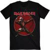 Classic Rock Metal Band Tshirt Iron Maiden T Shirt Senjutsu Eddie Archer Red Circle