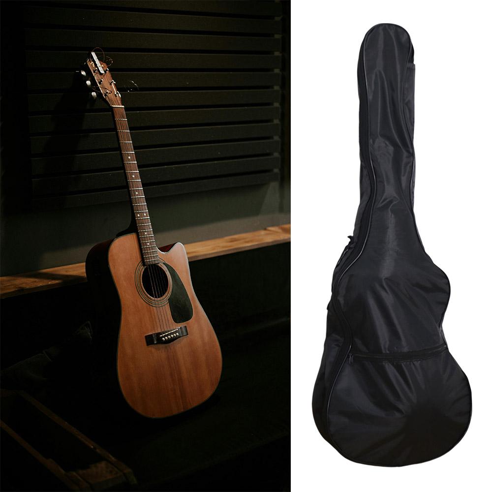 Oxford Cloth Guitar Bag Waterproof Single Shoulder Bag Thick Guitar Backpack  with Handle