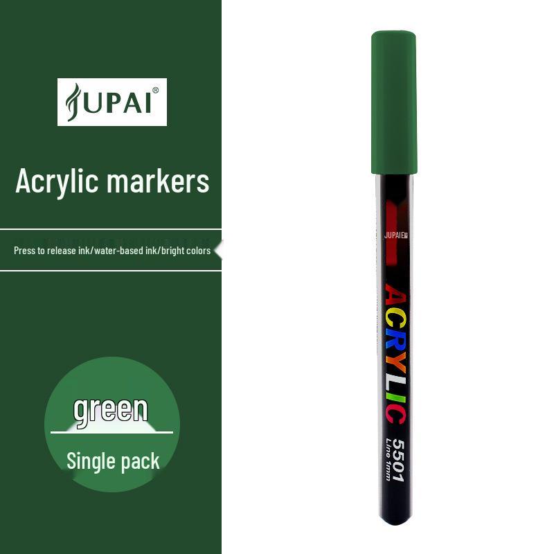 Pennarello acrilico gigante impilabile singolo per l'arte degli studenti, colore speciale non trasparente. Ideale per progetti con acquerelli e pittura.