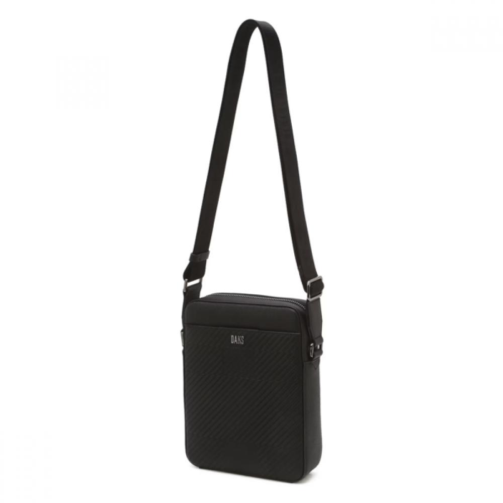 Daks Black Cowhide Mini Crossbody Bag Dbba6e319bk