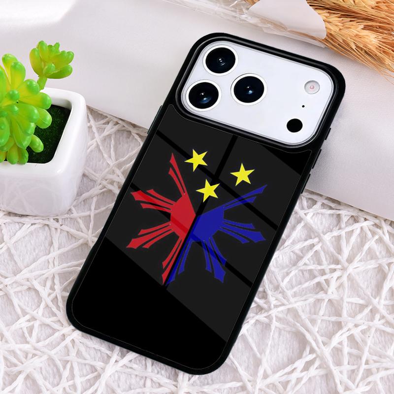 Philippines Flag Shockproof Phone Case for iPhone 17 Air 16e 15 11 12 14 13 Pro Max Cover Coque