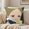 Cute Sweet Character K-Kotaro Cushion Cover Linen Pillowcase Soft For Sofa Bed Home Room Decor