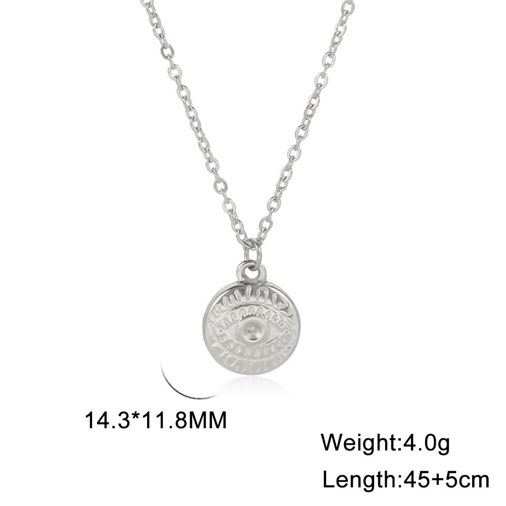 

Gold Color Turkish Evil Eye Necklace for Women Stainless Steel Vintage Amulet Choker Necklaces Jewelry Mother s Day Gift 2026 45-50cm