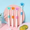 4 Pack Cost-Effective Silicone Tongue Scraper Food Grade Safe Oral Care Tool for Whole Family Daily Dental Care