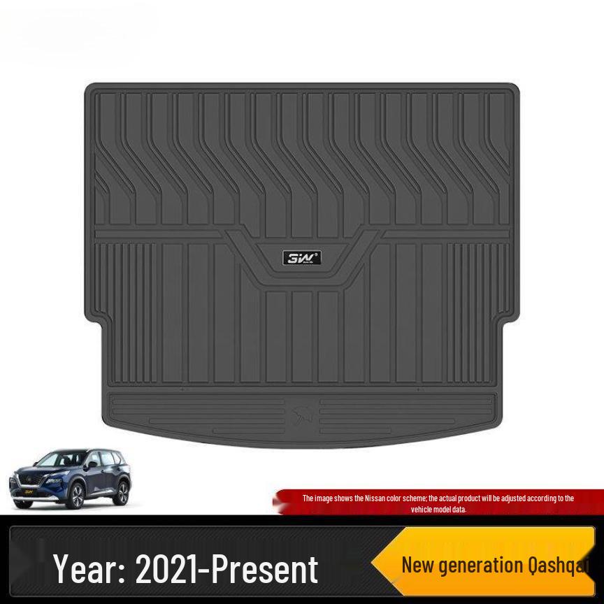 Compatible Floor Mats for Nissan Models: Qashqai, X-Trail, Sylphy, Tiida, N7, Altima, Patrol Y62 (Seven-Seater)