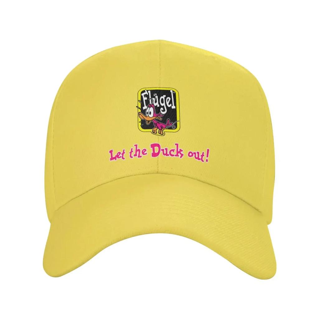 2022 New Arrival Flugel Let The Duck Out Cap Baseball Caps Curved Hip Hop Hats Fashion Outdoor Adjustable Dad Hat for Unisex