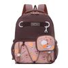 Fashionable Cartoon Nursery Backpack Adjustable Straps Double Shoulder Bag  Elementary School