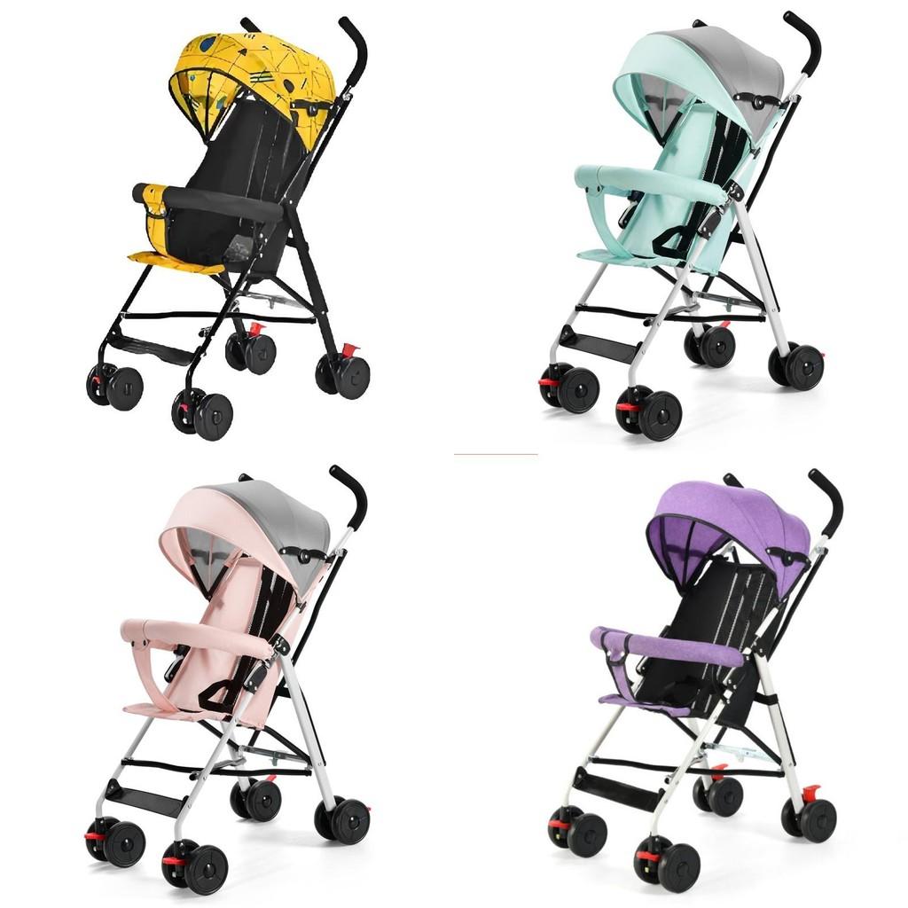 Stroller Ultra Kids Lightweight Foldable Convertible Four Wheeled Gift Seat