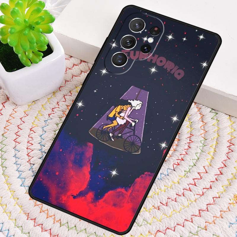 American TV Series Euphoria soft Phone Case for Samsung Galaxy note 10 pro S26 Ultra S23 S24 FE S25 S21 S22 PLUS shockproof Cove