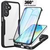 3IN1 360° Displayschutz Transparent HD Hülle Für Samsung Galaxy S26 Ultra Plus FE Edge S25 S24 S23 PC+TPU Handy Rückseite