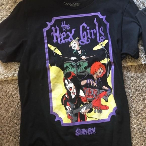 

Scoobydoo Hex Girls Black Tshirt Gift Full size S to 5XL SG308 Unisex T-Shirt XL