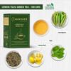 Navvayd Lemon Tulsi Green Tea (100 Gm, 50 Cups) With Real Lemongrass & Lemon Tulsi | Loose Leaf - Enjoy Hot or Cold.