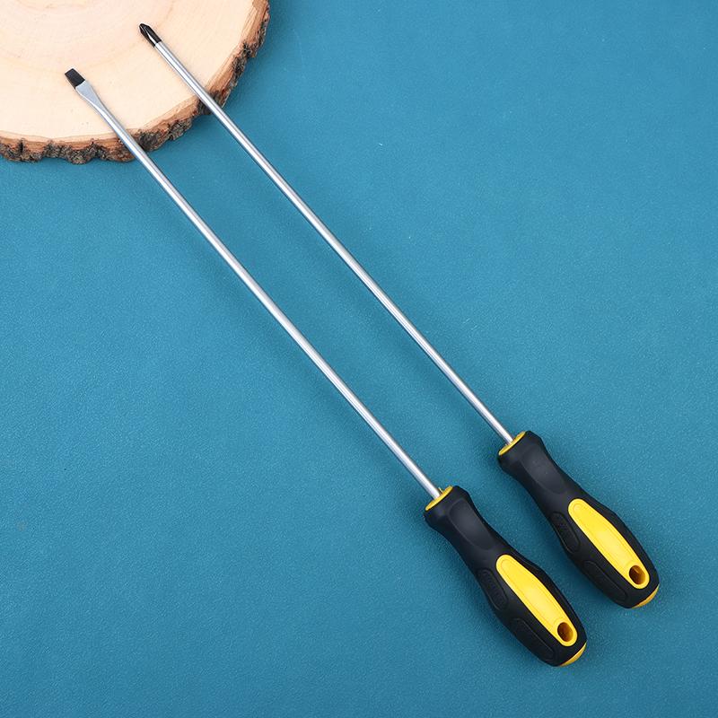 Šroubovák s dlouhou rukojetí Plochý Křížový Magnetické bity šroubováku Protiskluzové Ruční nářadí Šroubovák Šroubovák na šrouby a šrouby