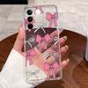 Case For Vivo V25e LATAM V27e V27 V 27 Pro 5G Casing Cute Love Heart Rabbit Funny Cover Clear TPU Silicone Soft Shell Phone Case