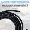 13 Pcs Car Windshield Washer Hose 4M Washer Fluid Hose With 12 Pcs Hose Connectors For Most Car Windshield Washer Tubing
