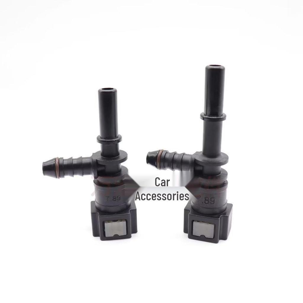 7.89 Quick-Connect Fuel Line Adapter: Male/Female for Gasoline, Diesel, Methanol, Oil, and Urea Applications