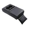 Car Armrest Cushion Heightened Elbow Support Memory Foam Center Console Armrest Pillow with Rear Seat Cup Holder