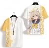 Game Blue Archive T-shirt Male 3D Print Kid Anime T shirt Men Women Short Sleeve O-Neck Tee Fashion Harajuku Cosplay Cartoon Top