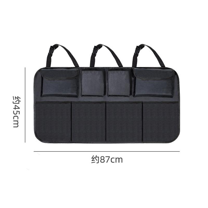 

Многокарманный органайзер для багажника автомобиля, подвесная сумка для хранения на заднем сиденье, водонепроницаемая ткань Оксфорд, универсальный внутренний карман для хранения 1 pc