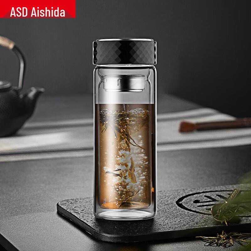 ASD Lingyun Double-Layer Glass Cup