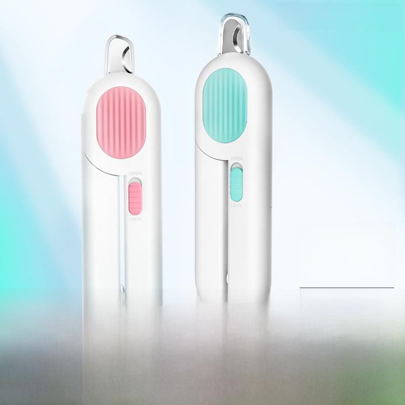 LED Pet Nail Clippers with Anti-Blood Safety and File for Dogs & Cats