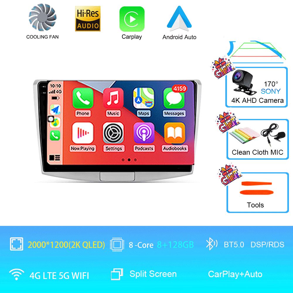 Car Radio Android 14 For Volkswagen VW Passat B6 B7 B8 CC Magotan 2011 - 2015 Multimedia Video Player Navigation GPS Head Unit