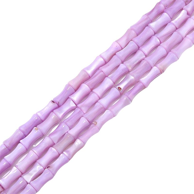 45Pcs Natural Colored Freshwater Bamboo Shell For DIY Necklace Bracelet Earrings Jewelry Making