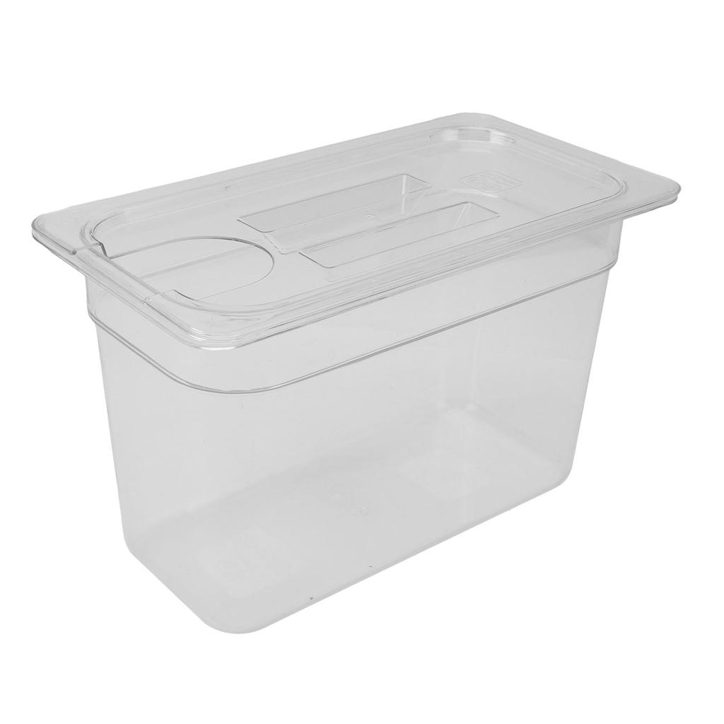Clear Slow Cooking Container 6.9L Low Temperature Slow Cooker Storage Case Transparent Low Temperature Cooking Case for