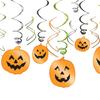 Amscan Pumpkin Hanging Decoration (Pack of 12)
